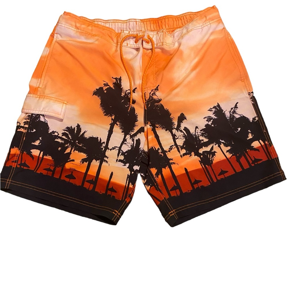 Men’s Swim Trunks By George, Size Xl